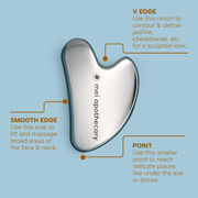 Stainless Steel Glow Gua Sha
