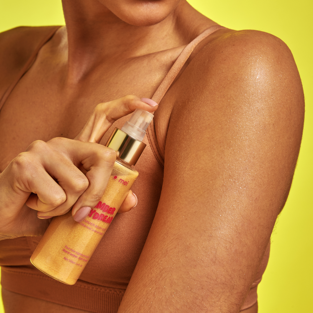 Amber Daydream Shimmer Body Mist