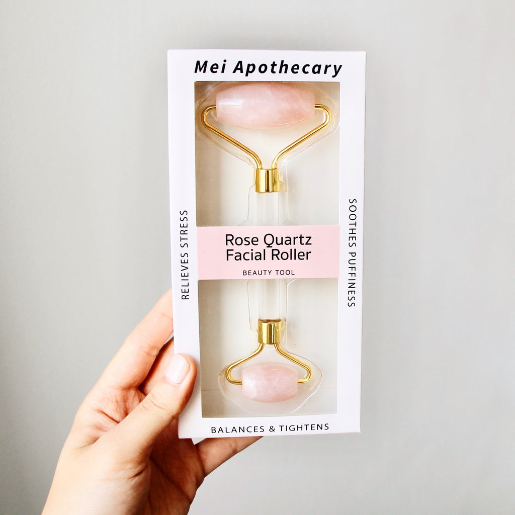 Rose Quartz Facial Roller