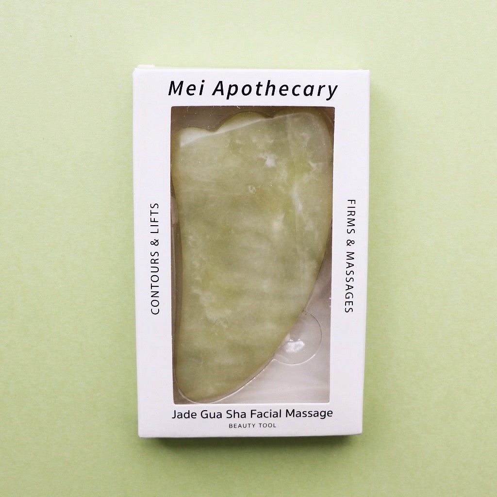 Jade Gua Sha Facial Massage Beauty Tool